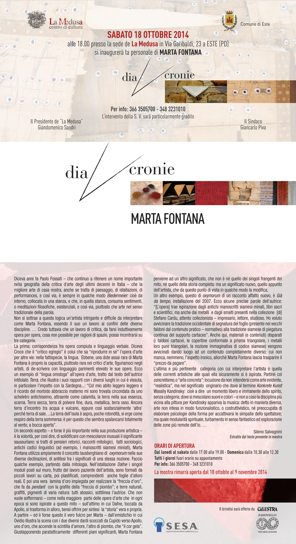 DIA < CRONIE - Marta Fontana